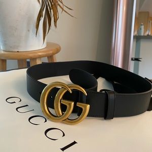 Double G Gucci belt